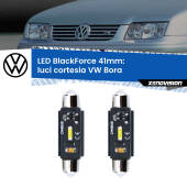 0 Luci Cortesia LED per VW Bora  1999 - 2006: C5W BlackForce 41mm (Coppia) C5W 41mm: LED Blackforce 6000k (Coppia)