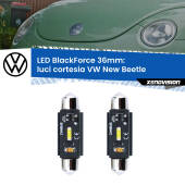0 Luci Cortesia LED per VW New Beetle 1998 - 2010: C5W BlackForce 36mm (Coppia) C5W 36mm: LED Blackforce 6000k (Coppia)