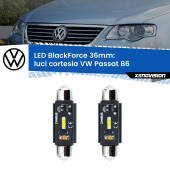 0 Luci Cortesia LED per VW Passat B6 2005 - 2010: C5W BlackForce 36mm (Coppia) C5W 36mm: LED Blackforce 6000k (Coppia)