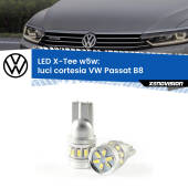 0 Luci Cortesia LED per VW Passat B8 2014 - 2017: W5W X-Tee W5W (T10) LED X-Tee (Coppia)