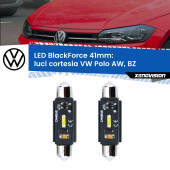 0 Luci Cortesia LED per VW Polo AW, BZ 2017 in poi: C5W BlackForce 41mm (Coppia) C5W 41mm: LED Blackforce 6000k (Coppia)
