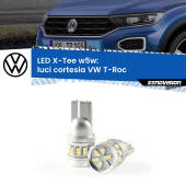0 Luci Cortesia LED per VW T-Roc 2017 in poi: W5W X-Tee W5W (T10) LED X-Tee (Coppia)