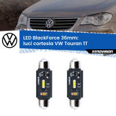 0 Luci Cortesia LED per VW Touran 1T posteriori: C5W BlackForce 36mm (Coppia) C5W 36mm: LED Blackforce 6000k (Coppia)