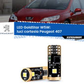 0 Luci Cortesia LED Peugeot 407 2004 - 2011: T10 GoldStar T10 (W5W) Goldstar Coppia LED Canbus Next Gen