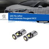 0 Luci Cortesia LED Peugeot RCZ 2010 - 2015: W5W Fly W5W: Lampadine LED Fly 6000k (Coppia)