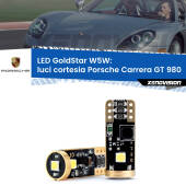 0 Luci Cortesia LED Porsche Carrera GT 980 2003 - 2006: T10 GoldStar T10 (W5W) Goldstar Coppia LED Canbus Next Gen