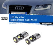 0 Luci Cortesia LED posteriori Audi A5 8T: W5W Fly W5W: Lampadine LED Fly 6000k (Coppia)