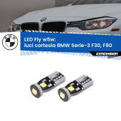 0 Luci Cortesia LED posteriori BMW Serie-3 F30, F80: W5W Fly W5W: Lampadine LED Fly 6000k (Coppia)