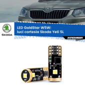 0 Luci Cortesia LED Skoda Yeti 5L 2009 - 2017: T10 GoldStar T10 (W5W) Goldstar Coppia LED Canbus Next Gen