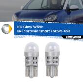 W5W: LED Glow Bianco Caldo (Coppia)