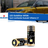 0 Luci Cortesia LED Suzuki Vitara LY anteriori: T10 GoldStar T10 (W5W) Goldstar Coppia LED Canbus Next Gen