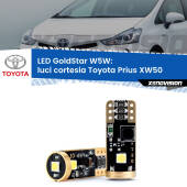 0 Luci Cortesia LED Toyota Prius XW50 anteriori: T10 GoldStar T10 (W5W) Goldstar Coppia LED Canbus Next Gen