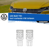 0 Luci Cortesia LED VW Arteon  2017 in poi: T10 Bolt T10: LED Bolt 6000k (Coppia)