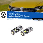 0 Luci Cortesia LED VW Arteon  2017 in poi: W5W Fly W5W: Lampadine LED Fly 6000k (Coppia)