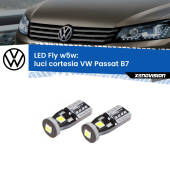 0 Luci Cortesia LED VW Passat B7 2010 - 2014: W5W Fly W5W: Lampadine LED Fly 6000k (Coppia)