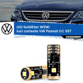 0 Luci Cortesia LED VW Passat CC 357 2008 - 2012: T10 GoldStar T10 (W5W) Goldstar Coppia LED Canbus Next Gen