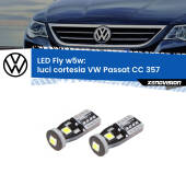 0 Luci Cortesia LED VW Passat CC 357 2008 - 2012: W5W Fly W5W: Lampadine LED Fly 6000k (Coppia)