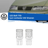 0 Luci Cortesia LED VW Sharan  posteriori: T10 Bolt T10: LED Bolt 6000k (Coppia)