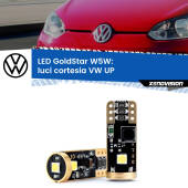0 Luci Cortesia LED VW UP  col tettuccio: T10 GoldStar T10 (W5W) Goldstar Coppia LED Canbus Next Gen