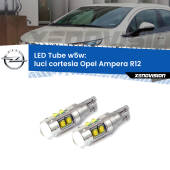 0 Luci Cortesia LED W5W Opel Ampera R12 2011 - 2015 W5W Tube W5W: Lampadine LED Tube 6000k (Coppia)