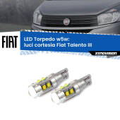 0 Luci Cortesia LED W5W Fiat Talento III 2016 - 2020 W5W Tube W5W: Lampadine LED Tube 6000k (Coppia)