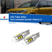 0 Luci Cortesia LED W5W Suzuki Vitara LY anteriori W5W Tube W5W: Lampadine LED Tube 6000k (Coppia)