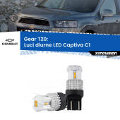 0 Luci diurne LED Chevrolet Captiva C1 2006 - 2018: T20 Bolt T20: Bolt LED 6000k (Coppia)