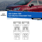 0 Luci diurne LED Chevrolet Trax 2012 in poi: T20 Cobra T20: LED Cobra 6000k (Coppia)