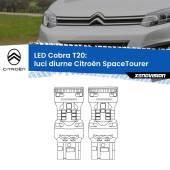 0 Luci diurne LED Citroën SpaceTourer  2016 in poi: T20 Cobra T20: LED Cobra 6000k (Coppia)