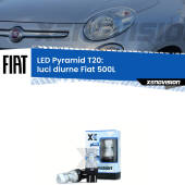 0 Luci diurne LED Fiat 500L  2012 - 2017: T20 Pyramid T20 (7443 7440): XE Pyramid LED Kit per Luci Diurne DRL