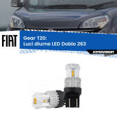 0 Luci diurne LED Fiat Doblo 263 2010 - 2016: T20 Bolt T20: Bolt LED 6000k (Coppia)