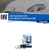 0 Luci diurne LED Fiat Punto 199 2012 - 2018: T20 Pyramid T20 (7443 7440): XE Pyramid LED Kit per Luci Diurne DRL