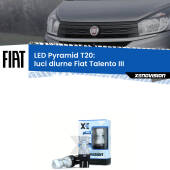 0 Luci diurne LED Fiat Talento III 2016 - 2020: T20 Pyramid T20 (7443 7440): XE Pyramid LED Kit per Luci Diurne DRL