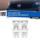 0 Luci diurne LED Fiat Ulysse III 2022 in poi: T20 Cobra T20: LED Cobra 6000k (Coppia)