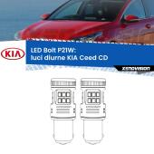 P21W: LED Bolt 6000k (Coppia)