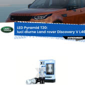 0 Luci diurne LED Land rover Discovery V L462 2016 in poi: T20 Pyramid T20 (7443 7440): XE Pyramid LED Kit per Luci Diurne DRL