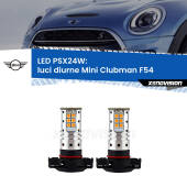 0 Luci diurne LED Mini Clubman F54 2014 - 2019: PSX24W PSX24W: LED Luci Diurne (Coppia)