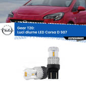 0 Luci diurne LED Opel Corsa D S07 2006 - 2014: T20 Bolt T20: Bolt LED 6000k (Coppia)