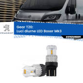 0 Luci diurne LED Peugeot Boxer Mk3 2014 in poi: T20 Bolt T20: Bolt LED 6000k (Coppia)