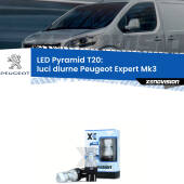 0 Luci diurne LED Peugeot Expert Mk3 2016 in poi: T20 Pyramid T20 (7443 7440): XE Pyramid LED Kit per Luci Diurne DRL