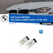 PW24W: Kit Led CREE - Luci Diurne DRL Canbus
