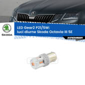 0 Luci diurne LED Skoda Octavia III 5E 2012 - 2018: P21/5W Gear BAY15D (P21/5W) 1157 LED XPRO Gear per Luci Posizione/DRL - 6000k