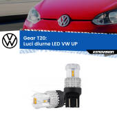 0 Luci diurne LED VW UP  in poi: T20 Bolt T20: Bolt LED 6000k (Coppia)