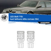 0 Luci Lettura LED Alfa romeo 164  1987 - 1998: T10 Bolt T10: LED Bolt 6000k (Coppia)