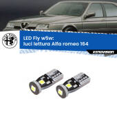 0 Luci Lettura LED Alfa romeo 164  1987 - 1998: W5W Fly W5W: Lampadine LED Fly 6000k (Coppia)