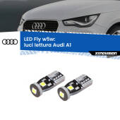 0 Luci Lettura LED Audi A1 2010 - 2018: W5W Fly W5W: Lampadine LED Fly 6000k (Coppia)