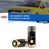 0 Luci Lettura LED Audi Q2 2016 - 2018: T10 GoldStar T10 (W5W) Goldstar Coppia LED Canbus Next Gen