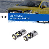0 Luci Lettura LED Audi Q2 2016 - 2018: W5W Fly W5W: Lampadine LED Fly 6000k (Coppia)