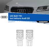 0 Luci Lettura LED Audi Q5 2008 - 2017: T10 Bolt T10: LED Bolt 6000k (Coppia)