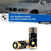 0 Luci Lettura LED BMW X5 E53 1999 - 2005: T10 GoldStar T10 (W5W) Goldstar Coppia LED Canbus Next Gen